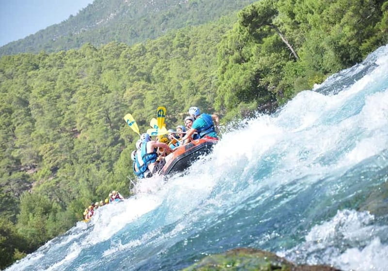 Alanya /Antalya /Side Rafting and Buggy, Quad Option Zipline - Switching from paddle to buggy or quad