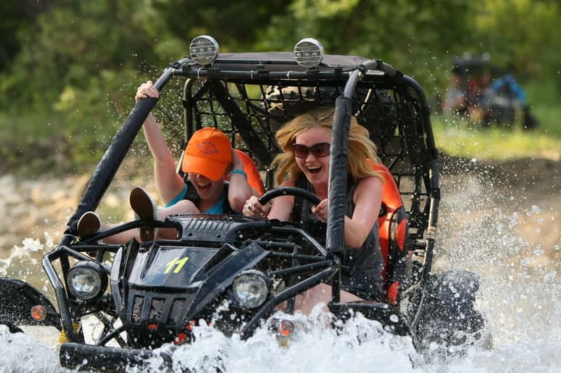 Alanya /Antalya /Side Rafting and Buggy, Quad Option Zipline - Pickup from Antalya, Alanya, Side, Belek, or Kemer