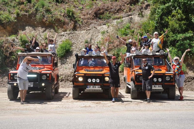 Alanya Jeep Safari: Dim Cave, River & Nature Adventure - Water Fights and the Çamlıbel Waterfalls