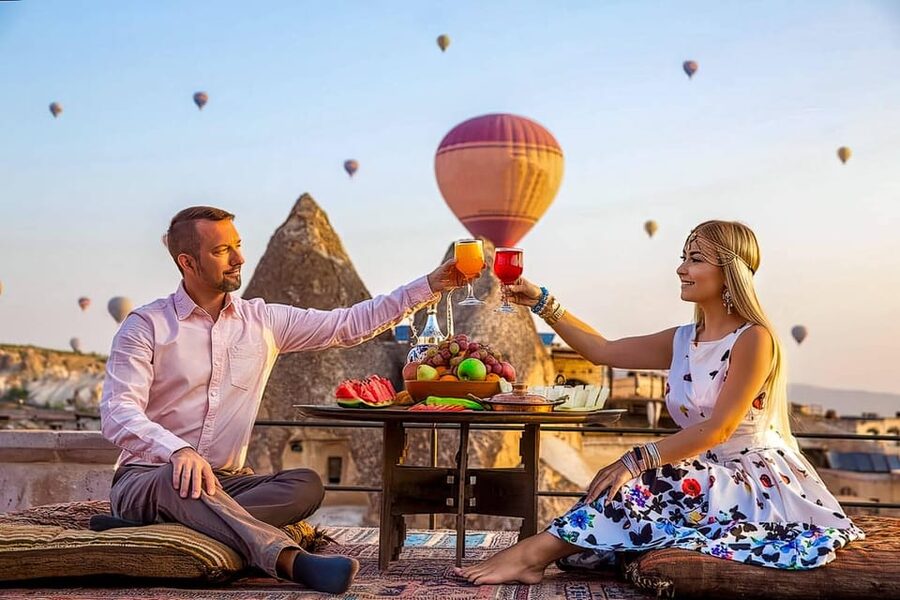 Antalya: 2-Day Guided Cappadocia Tour with Cave Hotel Option - Uchisar and Pigeon Valley on day two
