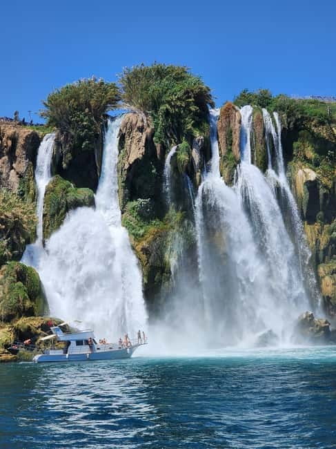Antalya: 2-hourYachtTour toLowerDudenFalls with audioİnfo - Value, Timing, and What Is Included