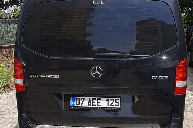 Antalya Airport - Antalya City Hotels Private Transfers (Lara, Kundu, Old Town) - Lara, Kundu, Old Town, and Konyaaltı routes