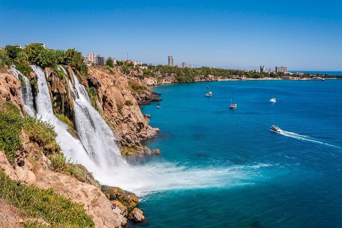 Antalya /Belek : Guided City Tour w/Cable Car & Waterfalls & Boat - Walking Kaleici and the Antalya bazaar