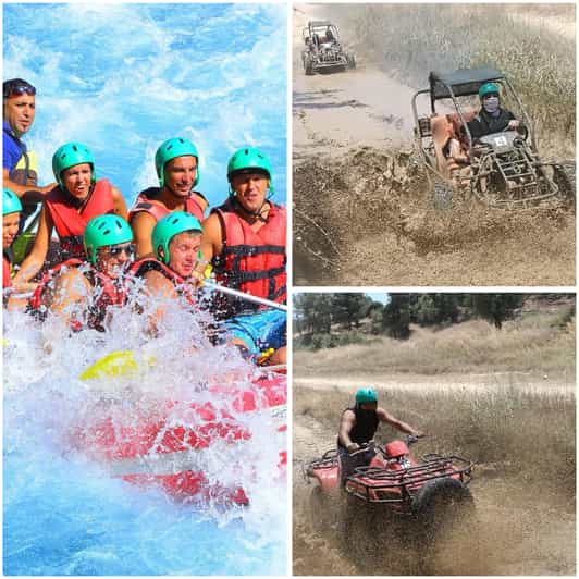 Antalya: Buggy or Quad and Rafting Tour with Lunch - Safety briefing before the Köprüçay River