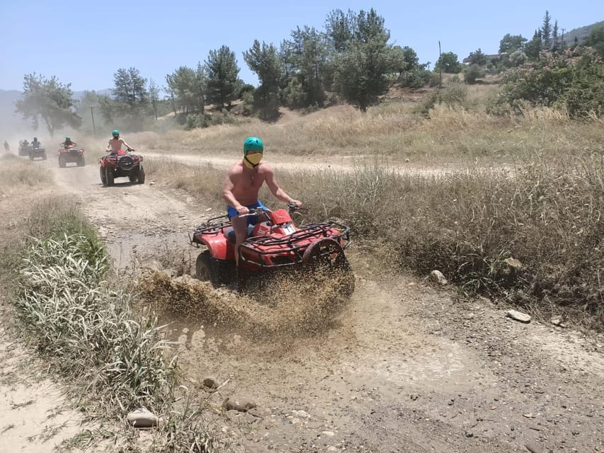 Antalya: Buggy or Quad and Rafting Tour with Lunch - Changing clothes, showers, and what to pack