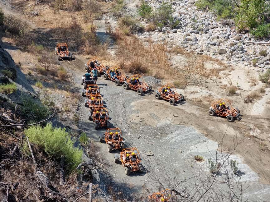 Antalya: Buggy Safari & Rafting Combo Tour at Koprulu Canyon - Lunch at the river