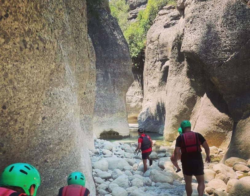 Antalya: Canyoning, Rafting, Quad, Jeep & Zipline with Lunch - Köprülü Canyon starts with cold water and bare rock