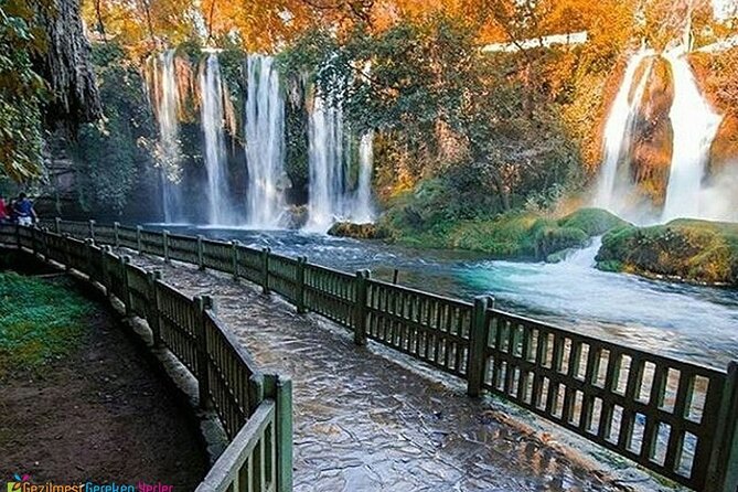 Antalya City Tour Duden Waterfalls, Old City & Boat Ride - Two Düden Falls, two very different scenes