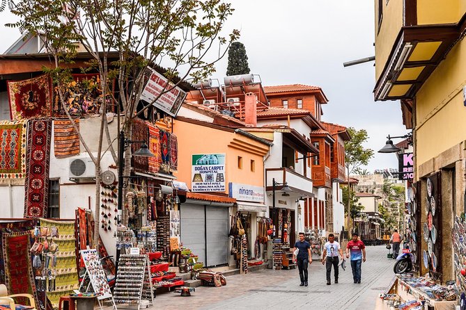 Antalya: City Tour with Boat Trip, Old Town & Waterfalls - Kaleici Marina and the old harbor