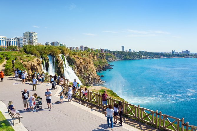 Antalya: City Tour with Boat Trip, Old Town & Waterfalls - Transport, group size, and guide quality