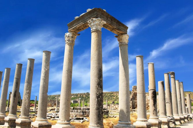 Antalya Excursion to Perge, Aspendos, side, Manavgat waterfall - The 8am pickup and road to Perge
