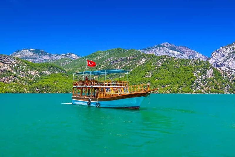 Antalya: Green Canyon Boat Trip w/Lunch near Green Lake - Key points to know before booking