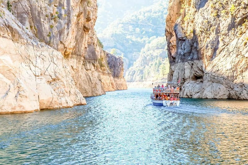Antalya: Green Canyon Boat Trip w/Lunch near Green Lake - Cruising the 14-kilometer Grand Canyon