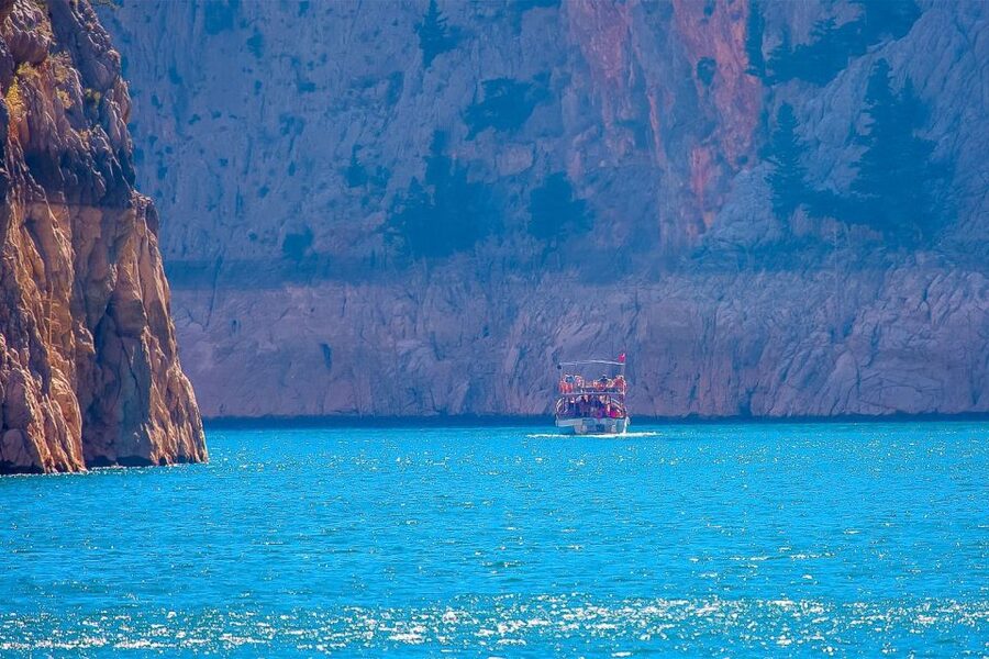 Antalya: Green Canyon Boat Trip w/Lunch near Green Lake - Lunch above the lake