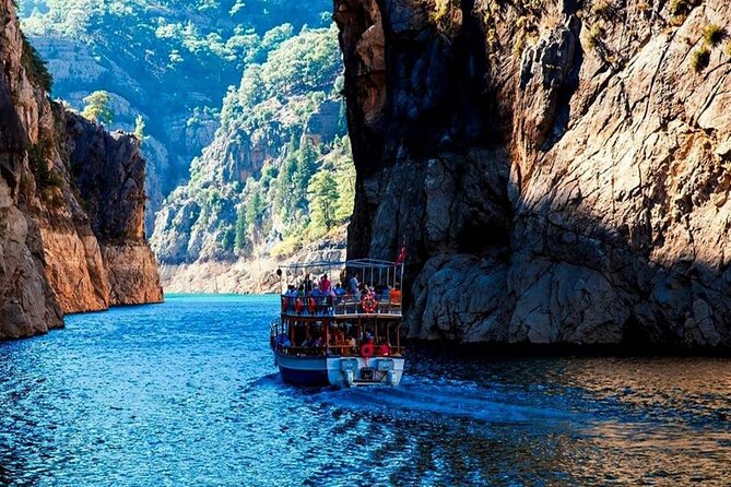 Antalya: Green Canyon Boat Trip with Lunch and Drinks - Green Canyon at a glance