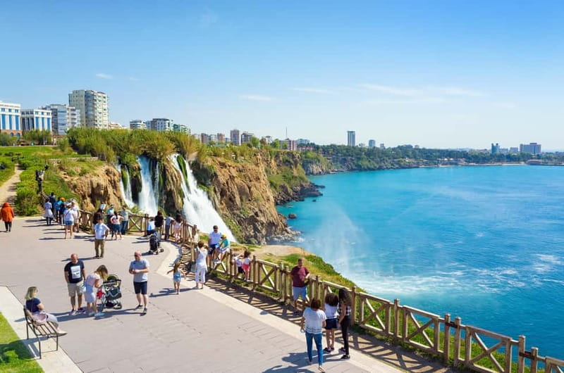 Antalya: Guided City Tour with Top 2 Waterfalls incl. Lunch - Kaleiçi Marina and the Mediterranean View