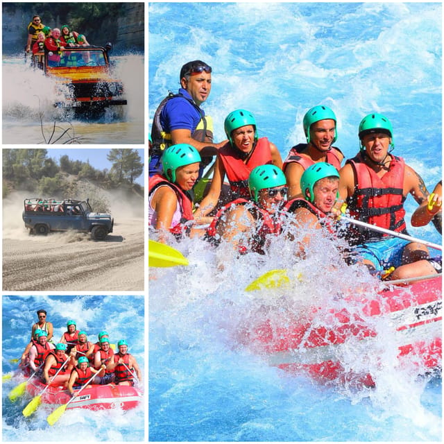 Antalya: Jeep Safari,Rafting,Canyon Visit with Lunch - Köprülü Canyon gives the day its character