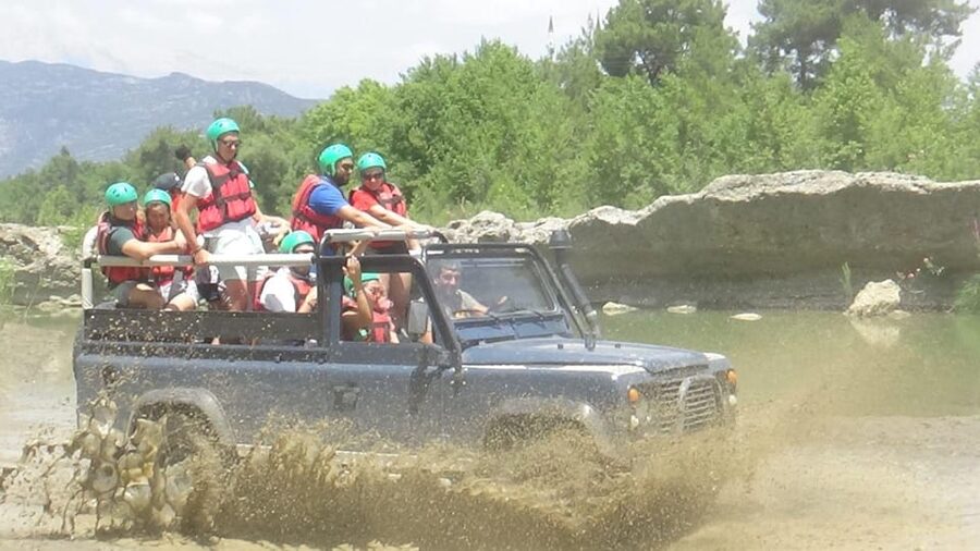 Antalya: Jeep Safari,Rafting,Canyon Visit with Lunch - Hotel pickup keeps the morning simple