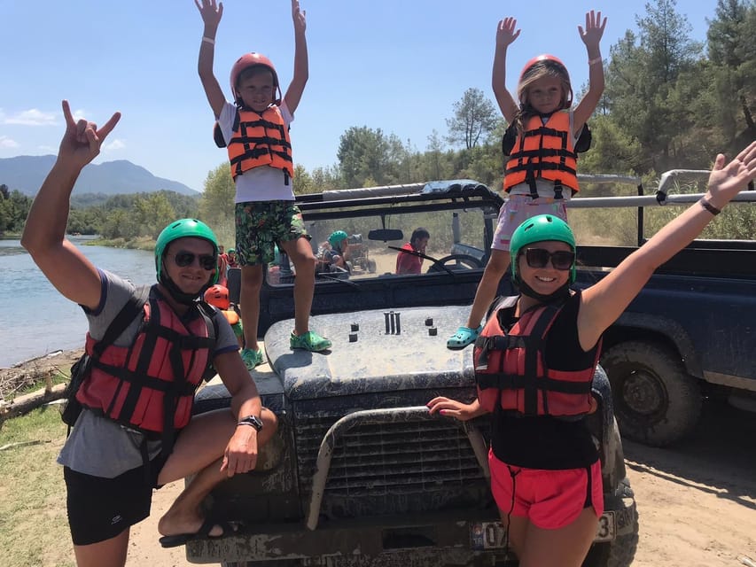 Antalya: Jeep Safari,Rafting,Canyon Visit with Lunch - What the water section requires from you