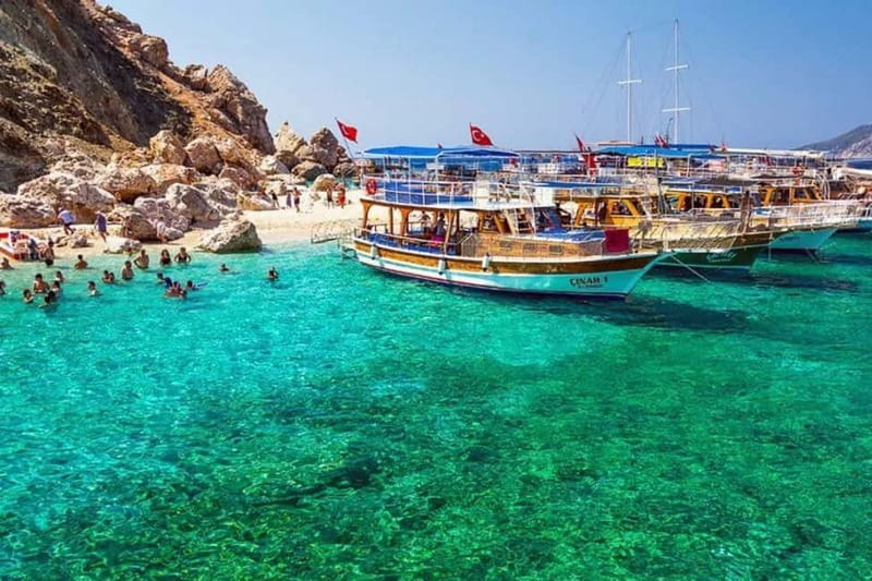 Antalya/Kemer: Adrasan Suluada Island Boat Tours with Lunch - Key points to know before you book