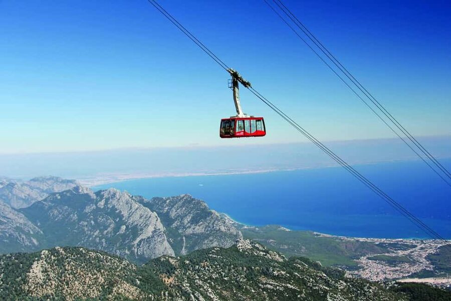 Antalya/Kemer: City Tour w/Olympos Cable Car, Boat & Lunch - Düden Waterfall: Antalya’s water at its most dramatic