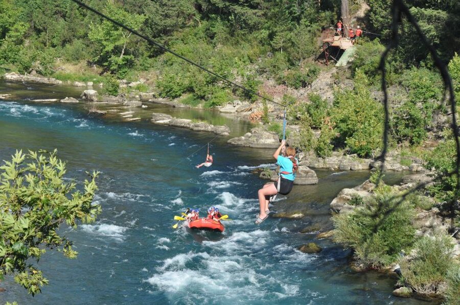 Antalya/Kemer: Koprulu Canyon Whitewater Rafting with Lunch - Lunch beside the river