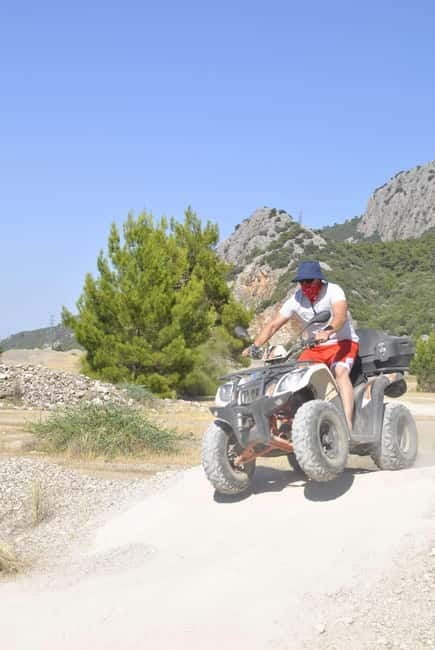 Antalya Kemer Merkez Transferli Quad Safari - Mountain views, river routes, and the swimming stop