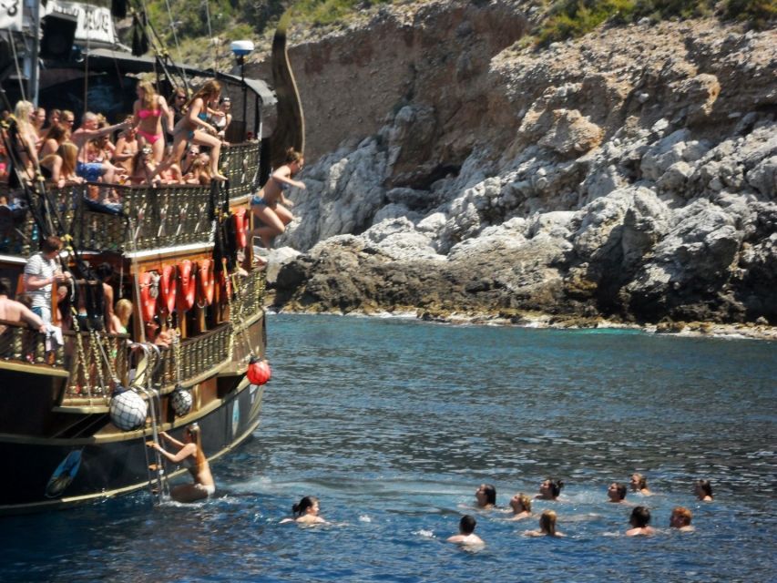 Antalya & Kemer: Pirate Boat Tour With Foam Party & Swimming - What to pack and how to prepare