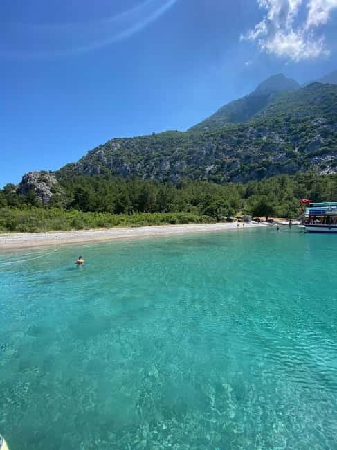 Antalya/Kemer: Suluada Boat Tour with Bays & Maldives Beach - Paradise Bay gives you the first swim