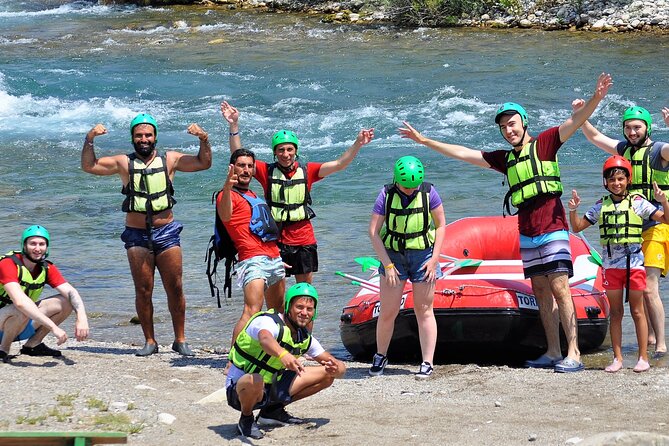 Antalya : Koprulu Canyon Rafting with Lunch and Pick up - A simple three-course lunch by the river