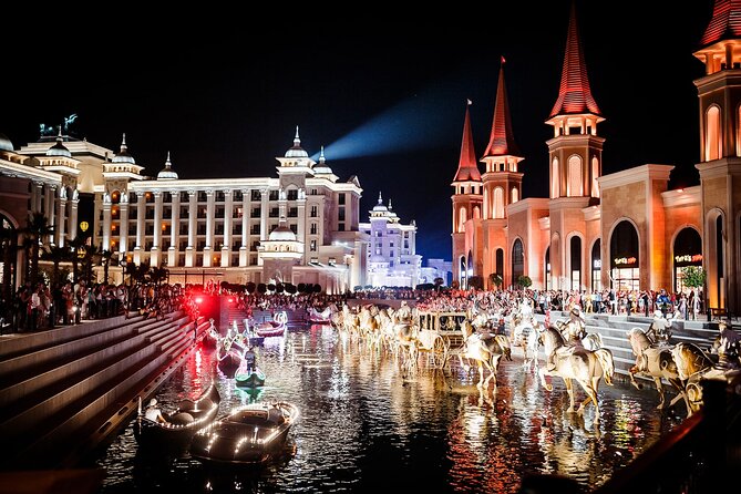 Antalya Land of Legends Night Show With Boat Parade - Weather and changing show schedules