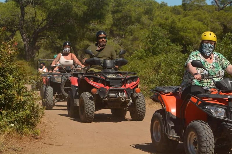 Antalya: Lara Beach Region Quad Safari - Riding quads beside Antalya’s resort coast