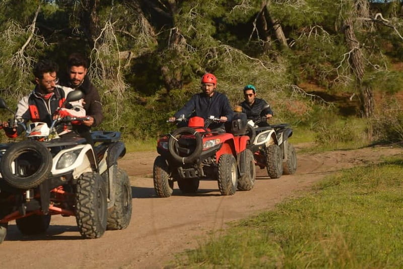 Antalya: Lara Beach Region Quad Safari - The route, wildlife, and beach access