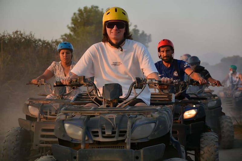 Antalya: Lara Beach Region Quad Safari - Hotel pickup or meeting point at Dido Beach
