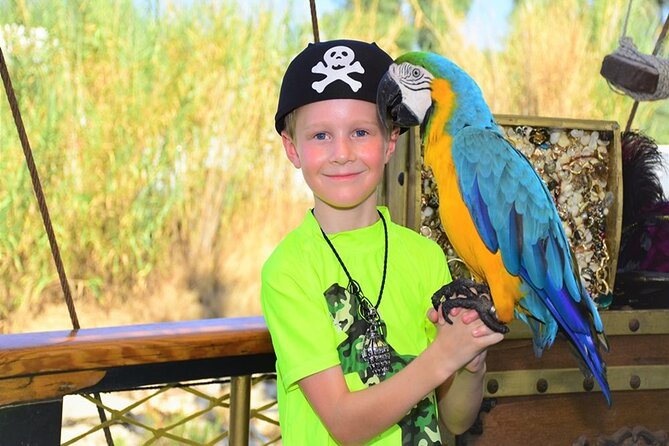 Antalya Lara Pirate Boat Trip w/Soft Drinks, Lunch & Pickup - A pirate ship day from Antalya’s Lara coast