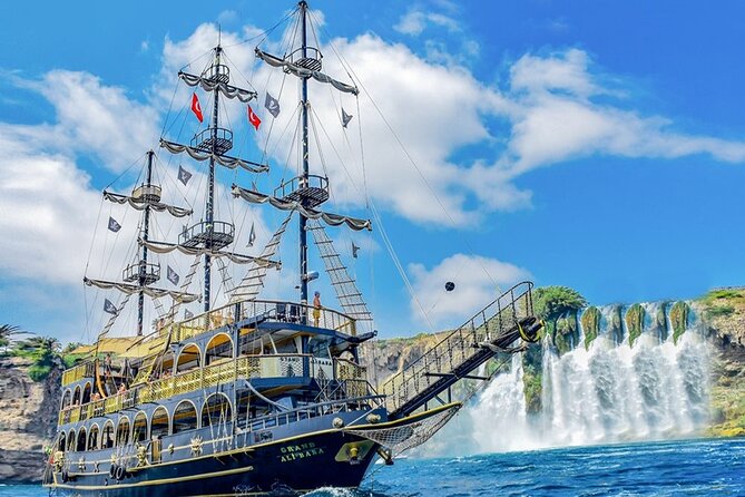 Antalya Lara Pirate Boat Trip w/Soft Drinks, Lunch & Pickup - Children’s entertainment and the foam party
