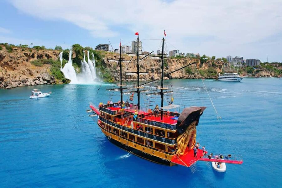 Antalya: Lara Pirate Boat Trip with Lunch and Pickup - Key points to know before booking