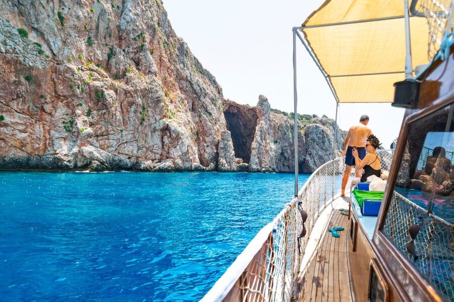 Antalya: Old Town Harbor Sightseeing Cruise - The view from the Mediterranean