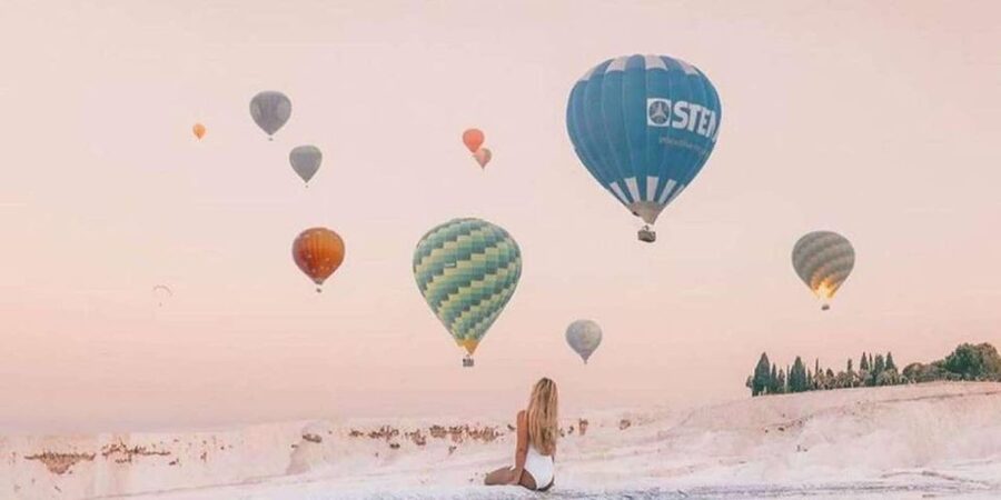 Antalya: Pamukkale Guided Tour With Optional Balloon Flight - Three hours to make Pamukkale your own