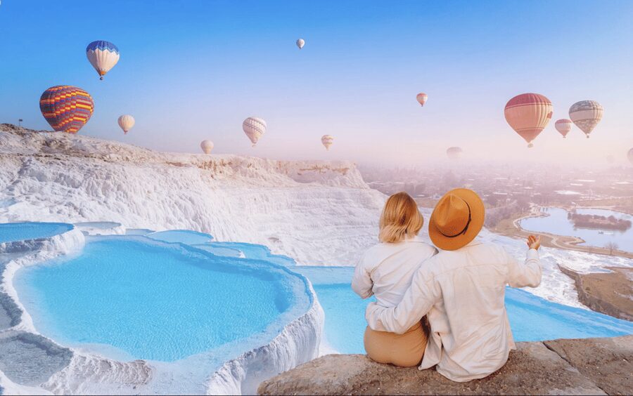 Antalya: Pamukkale Guided Tour With Optional Balloon Flight - Lunch, shopping, and the ride home