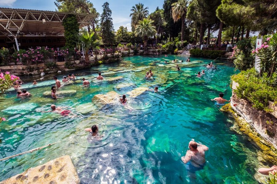 Antalya: Pamukkale Hot Springs & Hierapolis Small Group Tour - Cleopatra’s Pool and the current closure
