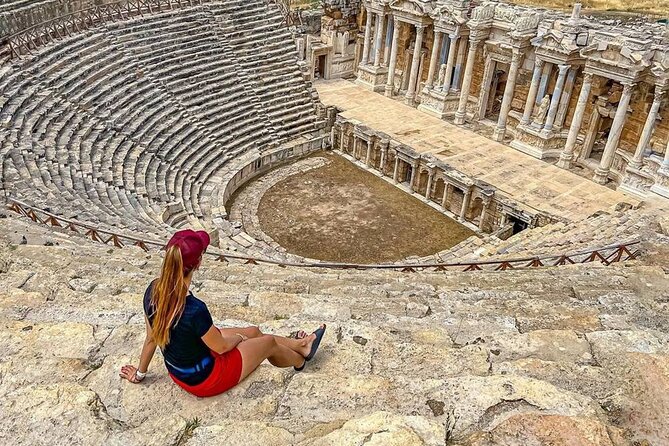 Antalya Pamukkale Hot Springs & Hierapolis Tour With Lunch - The Denizli stop and the stonemason visit