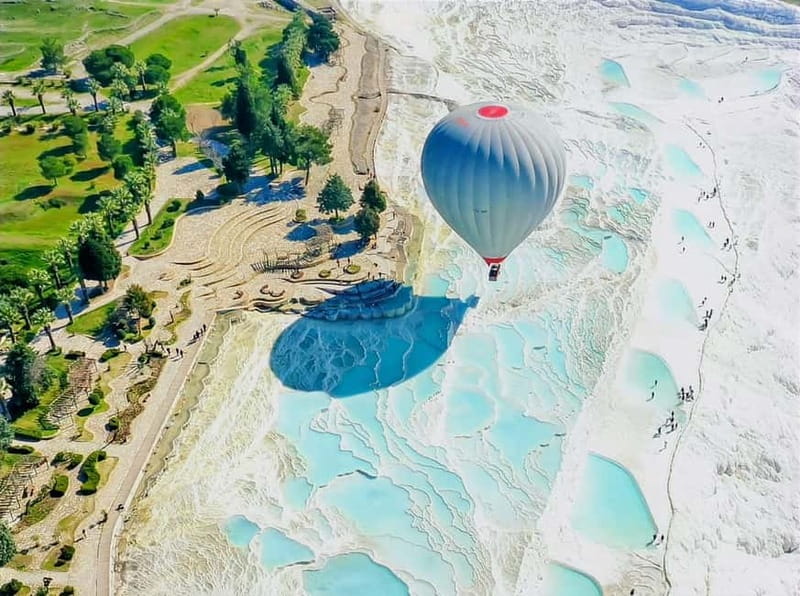 Antalya: Pamukkale Tour with Hot Air Balloon and Lunch - Key points at a glance