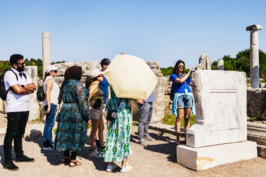 Antalya: Perge, Aspendos, City of Side, and Waterfalls Tour - Lunch at a local restaurant