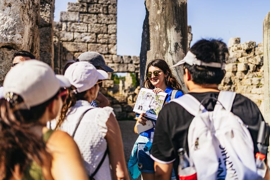 Antalya: Perge, Aspendos, City of Side, and Waterfalls Tour - Guides make the difference