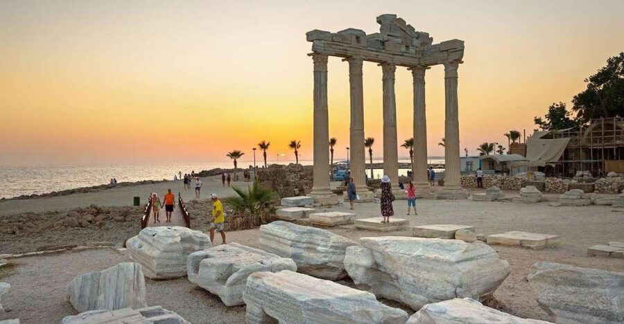 Antalya: Perge, Aspendos & City of Side Day Trip with Lunch - Perge: a city you can read from the ground up
