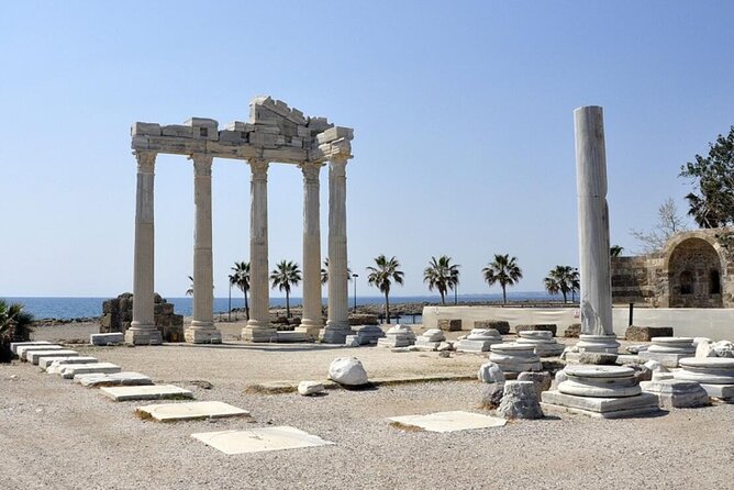 Antalya Perge Aspendos Side Daily Tours with lunch - Perge: Roman Streets, Baths, and a Stadium