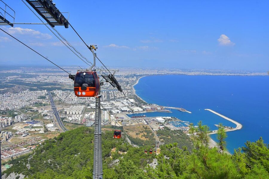 Antalya Photo Tour with Waterfalls, Old City & Boat Trip - Upper Düden Waterfall, caves and falling water