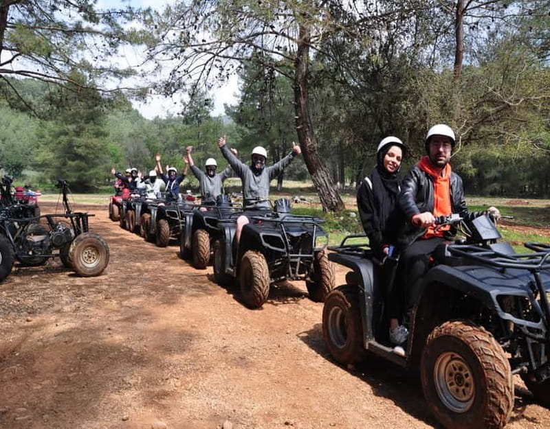 Antalya: Quad-Bike Excursion in Side Forest & Hotel Pick-Up - Forty-five minutes into the forest and mud