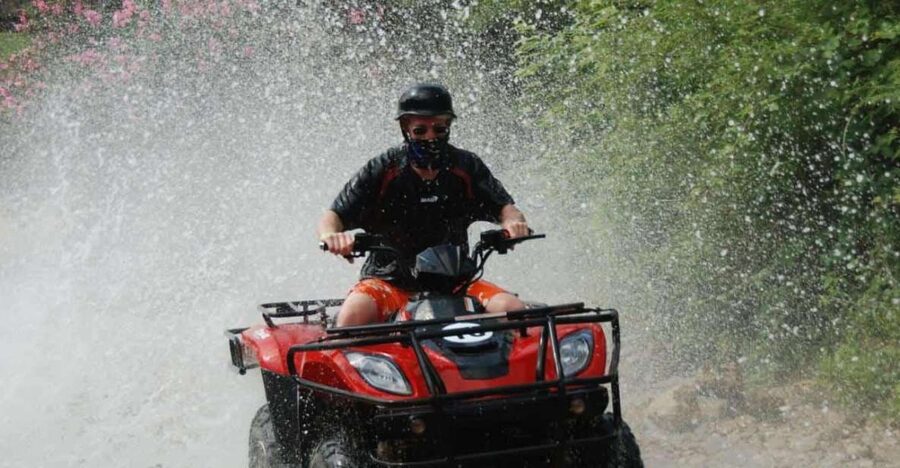 Antalya: Quad-Bike Safari with Hotel Pick-Up - The safety briefing and first minutes on the quad